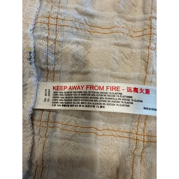 Intimately by Free People Wonderland Robe Womens XS/S Ivory Drop Shoulder Kimono - Picture 7 of 13